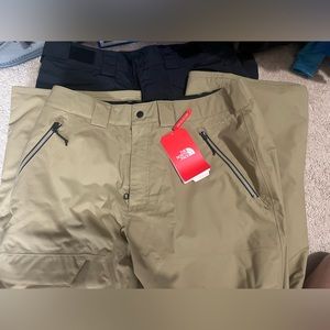 The North face Men’s Ski Pants Seymore Pant Kelp Tan Medium